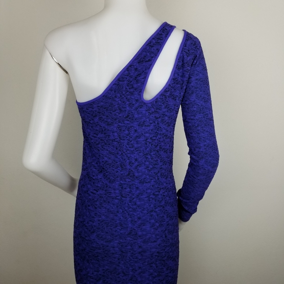 BCBGeneration M/L One Shoulder Bodycon Dress NWT - Picture 4 of 7
